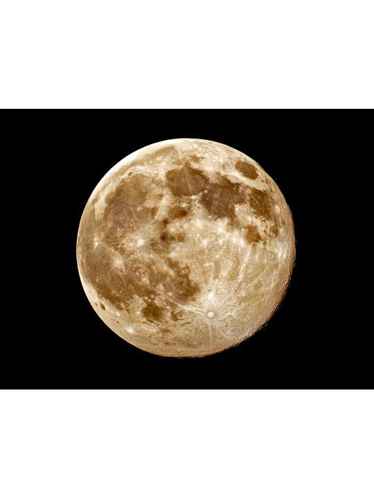 Алмазная мозаика без подрамника «Луна» 70x50 см