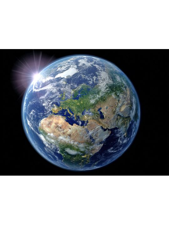 Алмазная мозаика без подрамника «Земля» 130x100 см