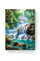 Алмазная мозаика на подрамнике «Водопад» 40x30 см