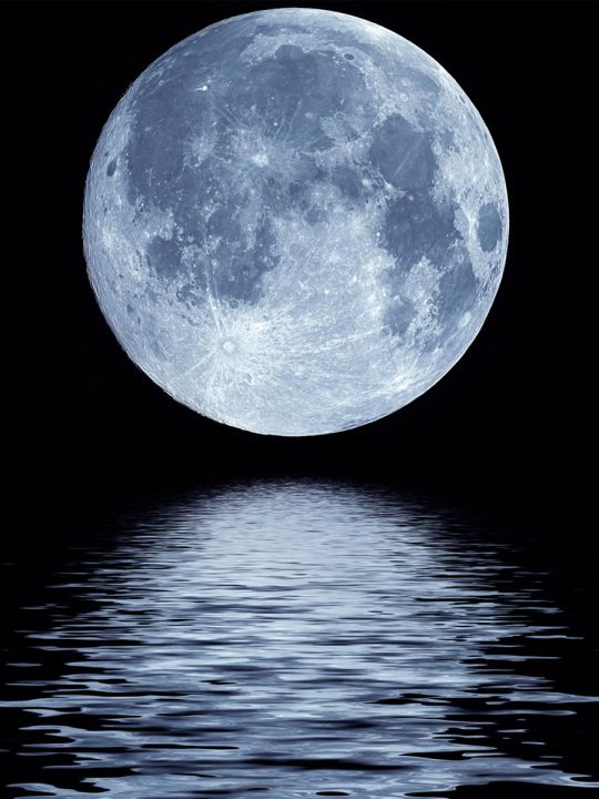 Алмазная мозаика без подрамника «Лунный свет» 130x100 см