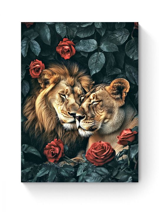 Алмазная мозаика на подрамнике «Нотка страсти» 70x50 см