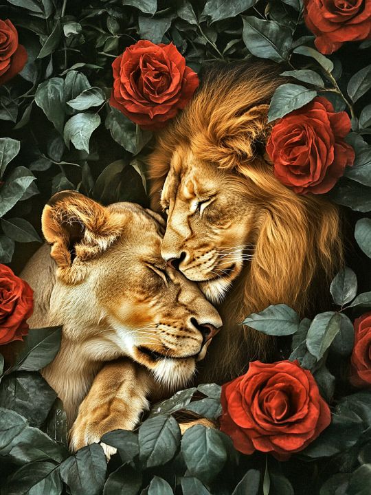 Алмазная мозаика без подрамника «Нотка страсти» 70x50 см