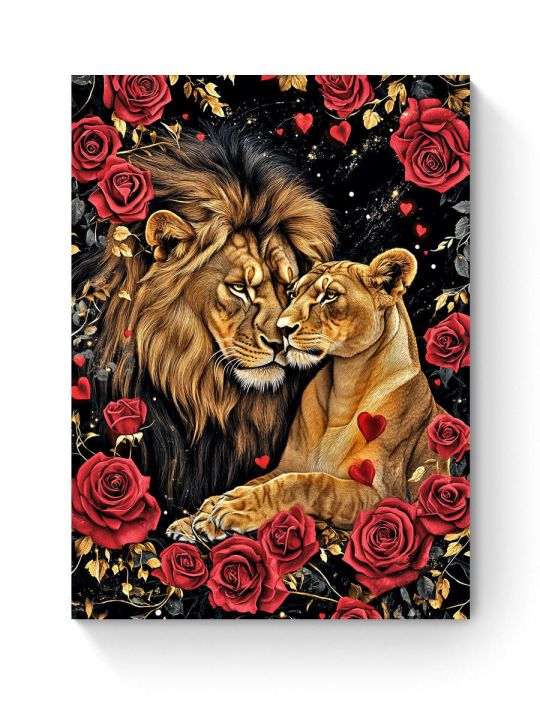 Алмазная мозаика на подрамнике «Нотка страсти» 80x60 см