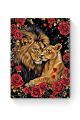 Алмазная мозаика на подрамнике «Нотка страсти» 80x60 см
