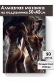 Алмазная мозаика на подрамнике «Обнаженные» 50x40 см