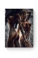 Алмазная мозаика на подрамнике «Обнаженные» 80x60 см