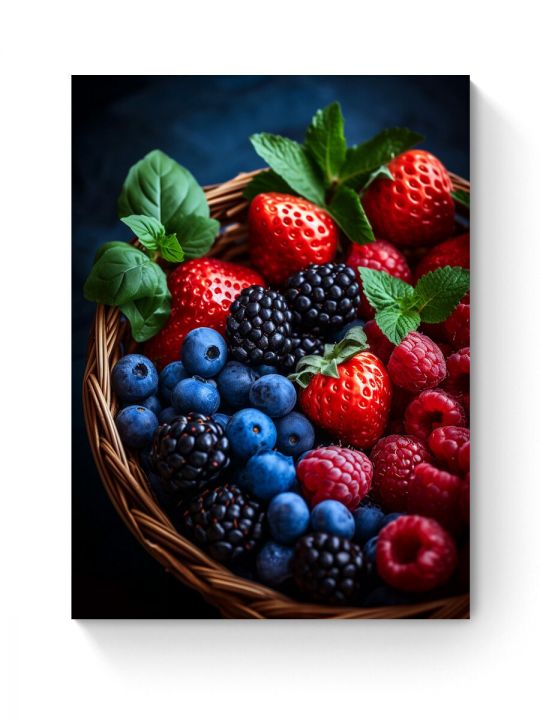 Алмазная мозаика на подрамнике «Вкус лета» 40x30 см