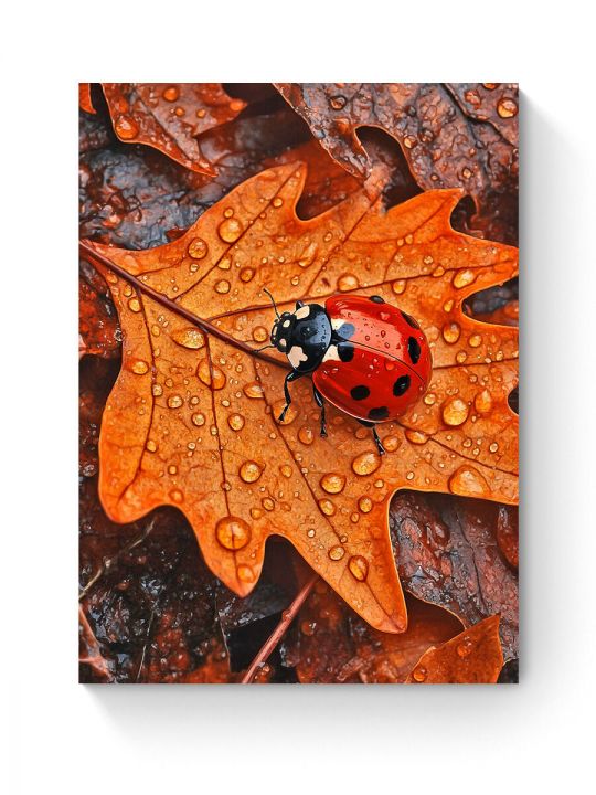 Алмазная мозаика на подрамнике «Золотая осень» 60x45 см