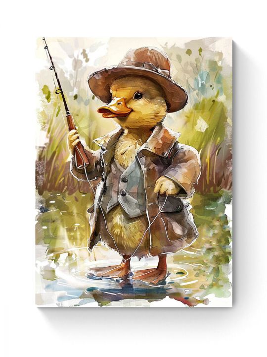 Алмазная мозаика на подрамнике «Гуси обнимуси» 60x45 см