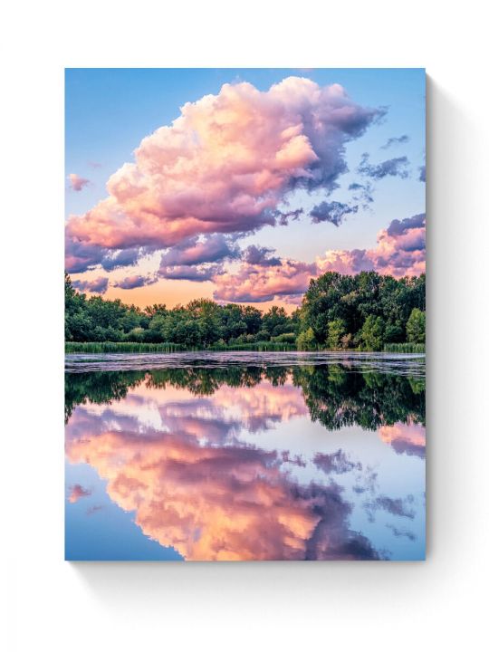 Алмазная мозаика на подрамнике «Пейзаж» 40x30 см