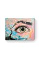 Алмазная мозаика на подрамнике «Око природы» 70x50 см