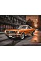 Картина по номерам без подрамника «Легенда авто» 80x60 см