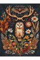 Алмазная мозаика без подрамника «Тайна леса» 130x100 см