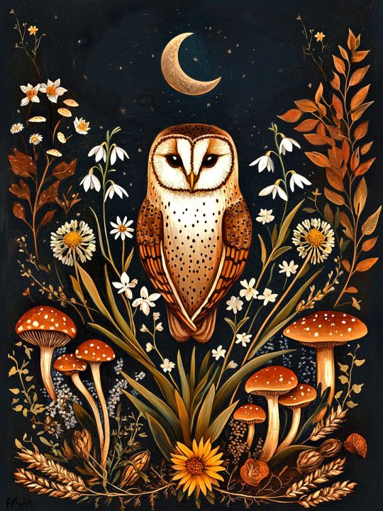 Алмазная мозаика без подрамника «Тайна леса» 80x60 см