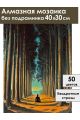 Алмазная мозаика без подрамника «Место силы» 40x30 см