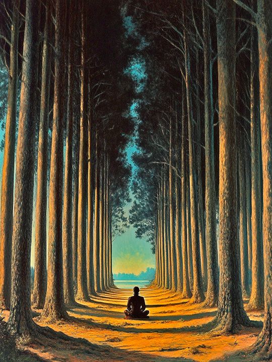 Алмазная мозаика без подрамника «Место силы» 60x45 см