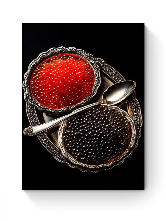 Алмазная мозаика на подрамнике «Икорочка» 60x45 см