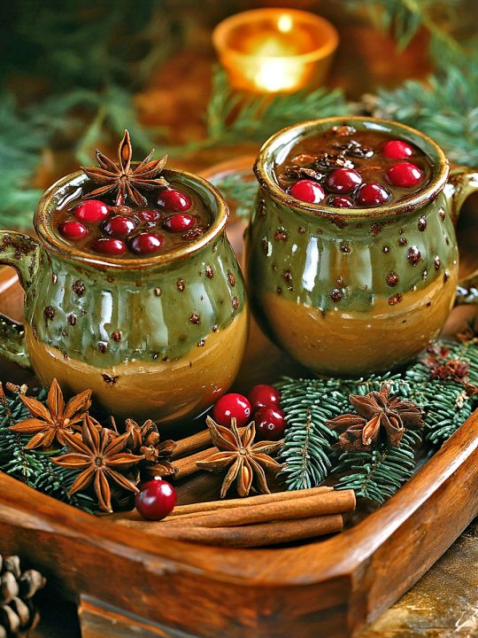 Алмазная мозаика без подрамника «Глинтвейн» 130x100 см