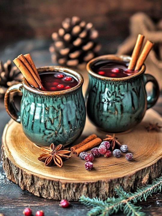 Алмазная мозаика без подрамника «Глинтвейн» 130x100 см