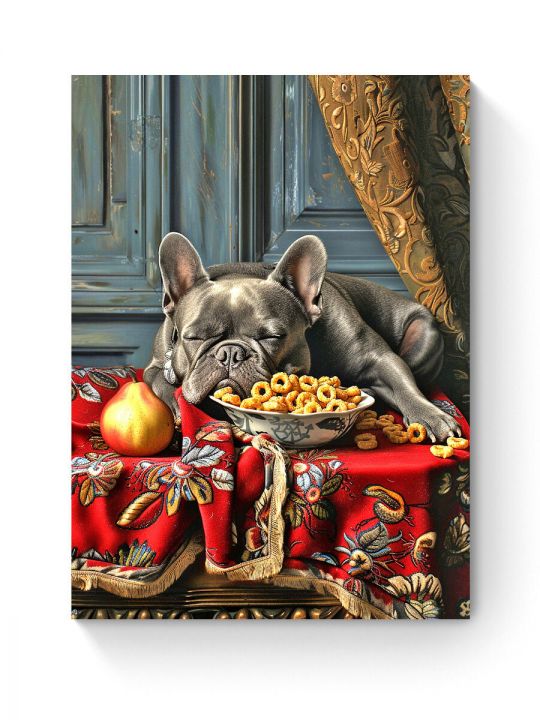 Алмазная мозаика на подрамнике «Вкусный сон» 40x30 см