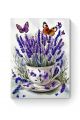 Алмазная мозаика на подрамнике «Чашечка лаванды» 50x40 см