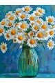 Картина по номерам на подрамнике «Ромашки» 90x70 см