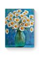 Картина по номерам на подрамнике «Ромашки» 90x70 см