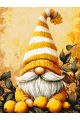 Картина по номерам на подрамнике «Лимонный гном» 90x70 см