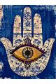 Картина по номерам без подрамника «Глаз Фатимы» 130x100 см