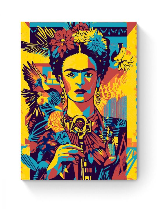 Картина по номерам на подрамнике «Фрида» 90x70 см