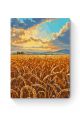 Картина по номерам на подрамнике «Поле пшеницы» 90x70 см