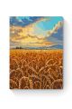 Картина по номерам на подрамнике «Поле пшеницы» 80x60 см