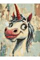 Картина по номерам на подрамнике «Единорожка» 90x70 см