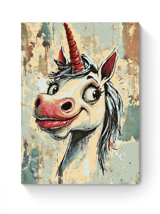 Картина по номерам на подрамнике «Единорожка» 90x70 см