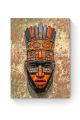 Картина по номерам на подрамнике «Маска Африки» 80x60 см
