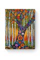 Алмазная мозаика на подрамнике «Березовая роща» 40x30 см