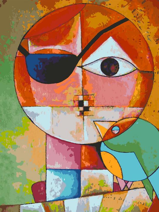 Картина по номерам без подрамника «Арт-Пират» 80x60 см