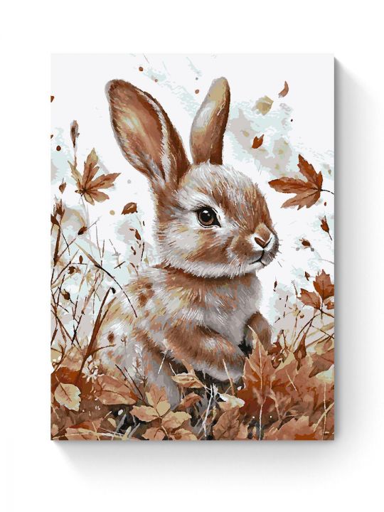 Картина по номерам на подрамнике «Кролик» 80x60 см