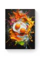 Картина по номерам на подрамнике «Яичница» 80x60 см