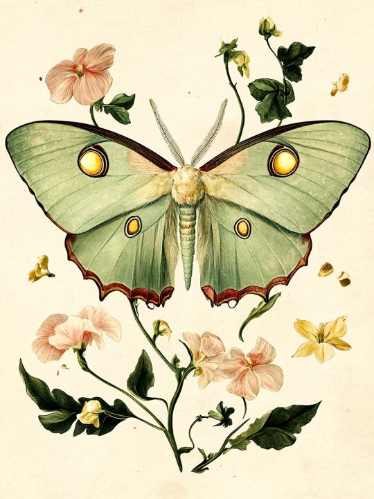 Алмазная мозаика без подрамника «Капустница» 90x70 см