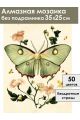 Алмазная мозаика без подрамника «Капустница» 35x25 см