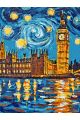 Картина по номерам без подрамника «Лондон» 80x60 см