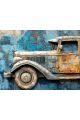 Алмазная мозаика без подрамника «Грузовик» 130x100 см