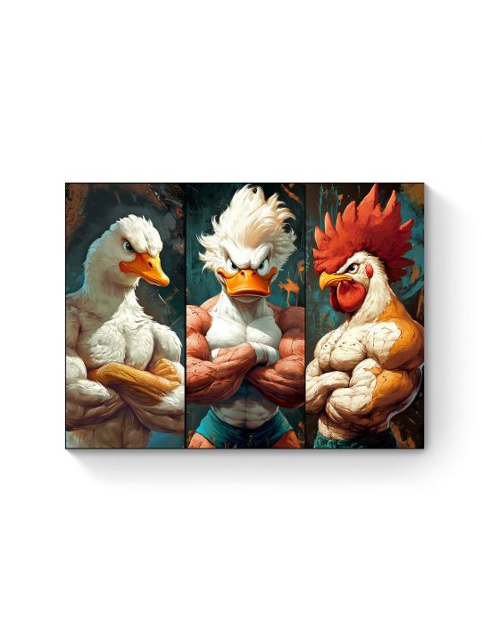 Алмазная мозаика на подрамнике «Триптих» 40x30 см