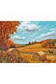 Картина по номерам на подрамнике «Поле пшеницы» 90x70 см