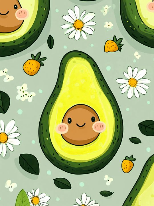 Алмазная мозаика без подрамника «Кивик» 80x60 см