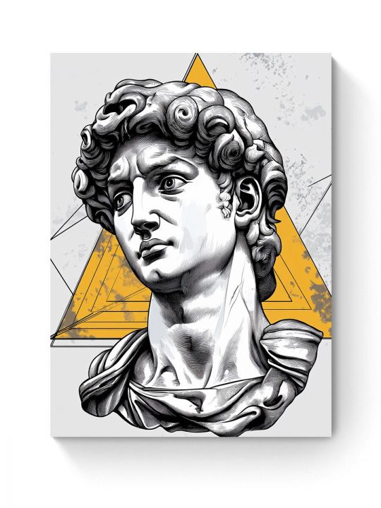 Алмазная мозаика на подрамнике «Давид» 50x40 см