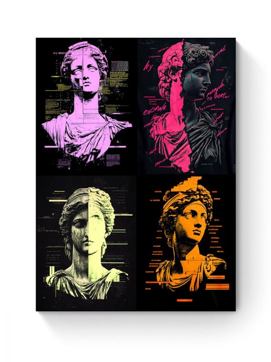 Алмазная мозаика на подрамнике «Давид» 40x30 см