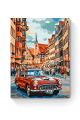 Картина по номерам на подрамнике «Ретро авто» 90x70 см