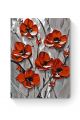 Картина по номерам на подрамнике «Красные маки» 90x70 см